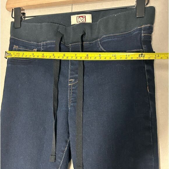 Lei Jegging Jeans Jr Elastic Waist Pull-on Skinny Stretch (Size m) - Picture 6 of 6